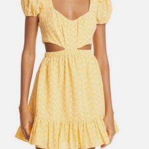 Likely Yellow Floral Dress